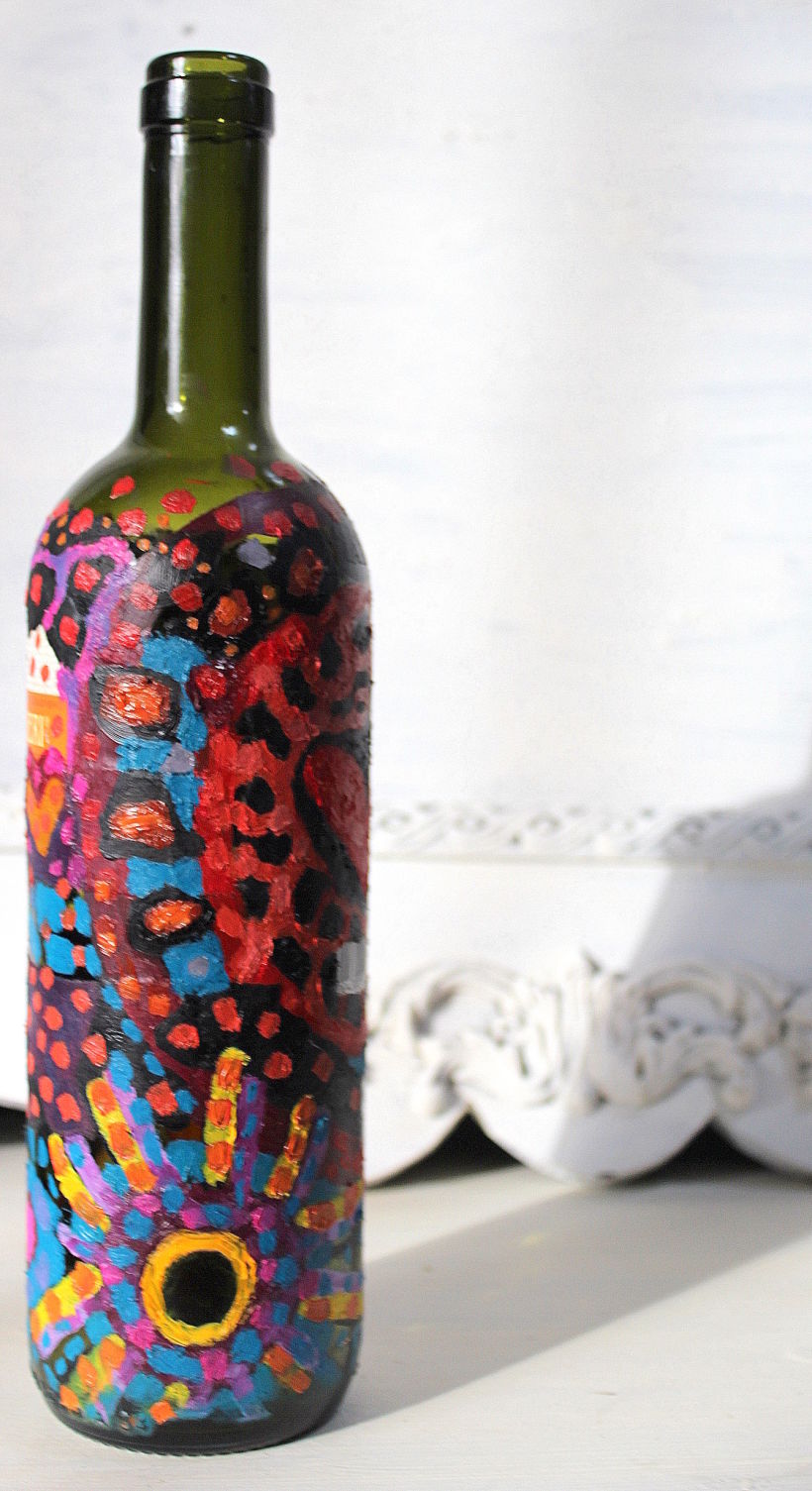 Botellas decoración 15