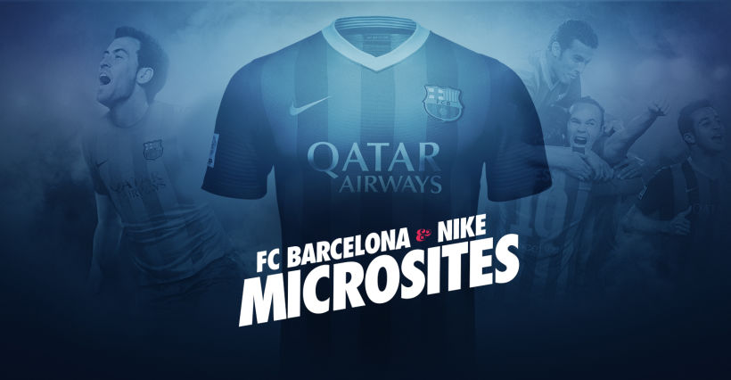 Microsites FCBarcelona & Nike 0