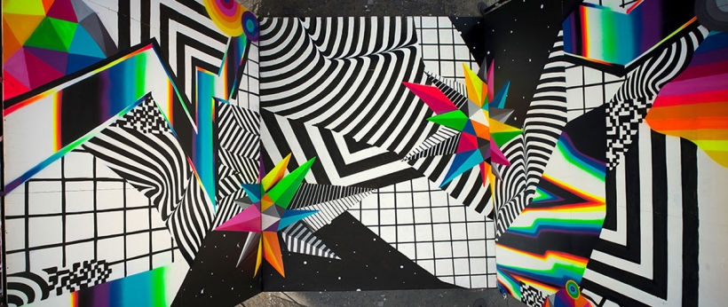 Felipe Pantone: arte urbano con vistas al hiperespacio 9