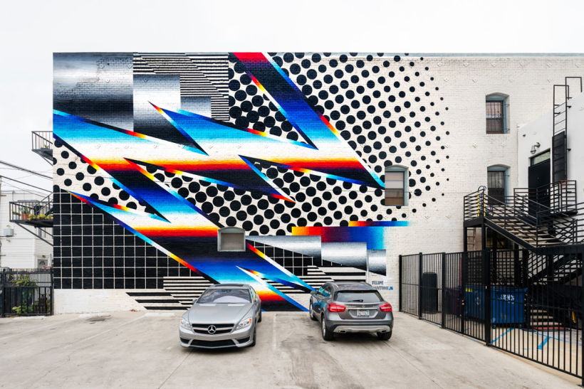 Felipe Pantone: arte urbano con vistas al hiperespacio 10