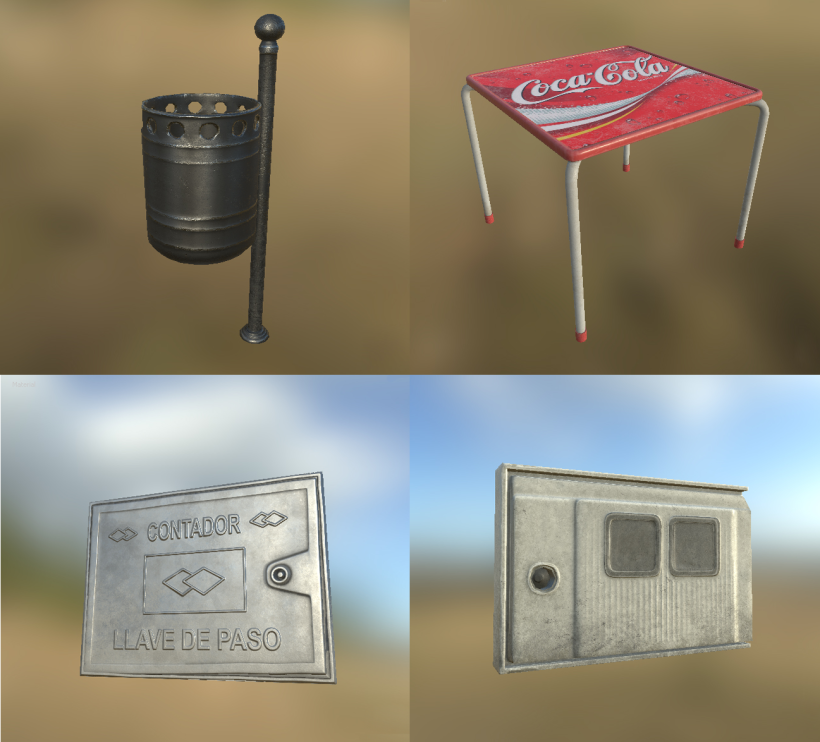 Low poly props 5