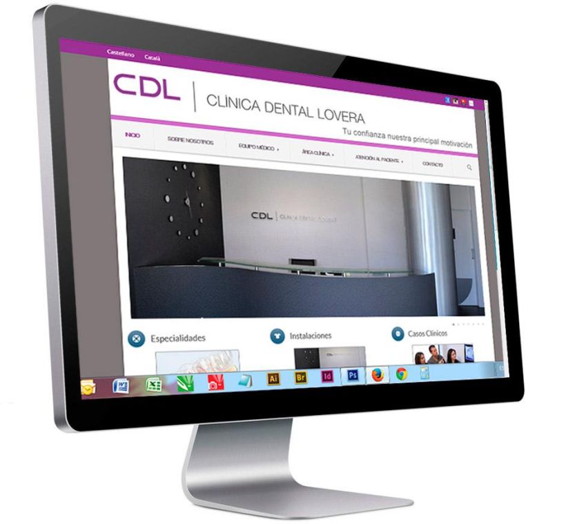 Diseño web Clínica Dental Lovera -1