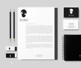 Soac Furniture Workshop. Imagen corporativa, logotipos, catálogos. -1