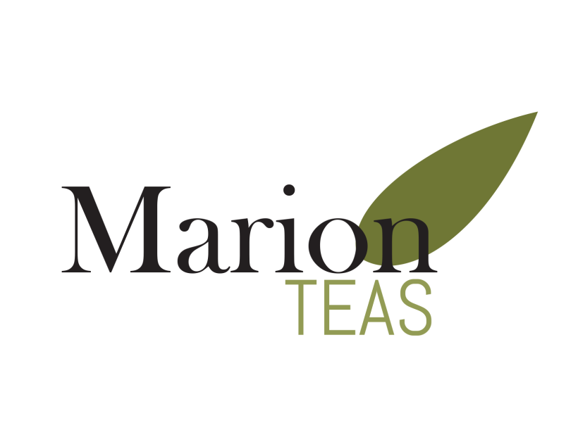 Marion Teas logo y packaging  0