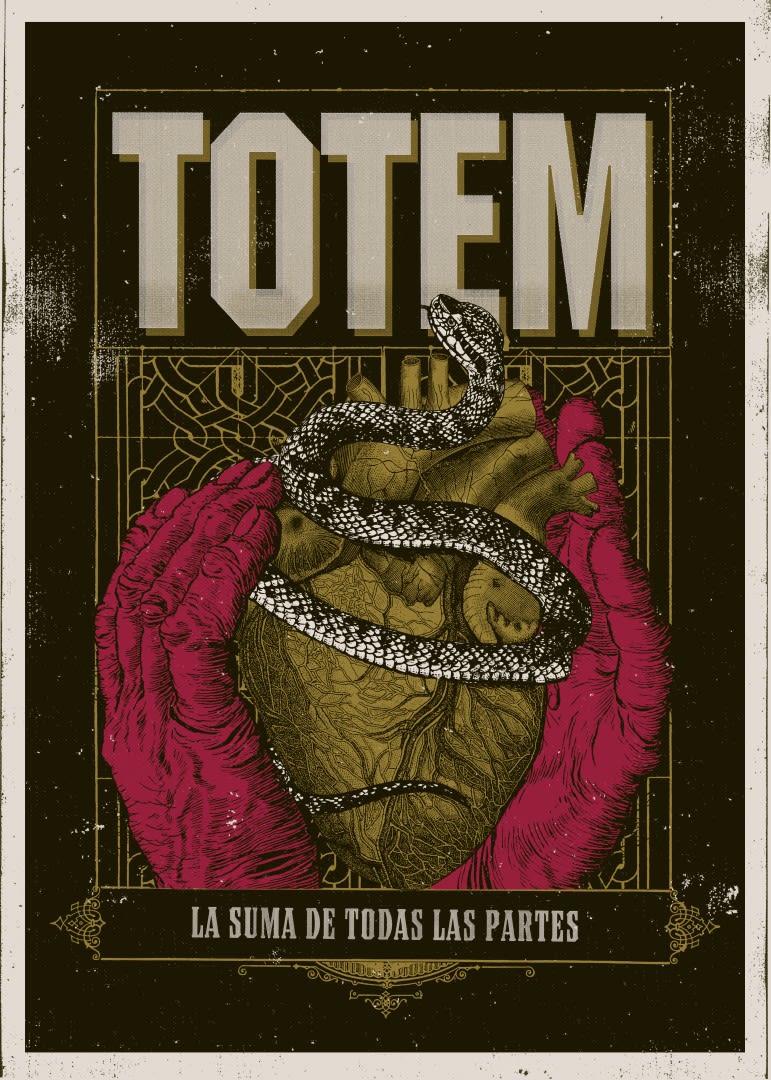 Totem - Afiche y serigrafia para remera -1