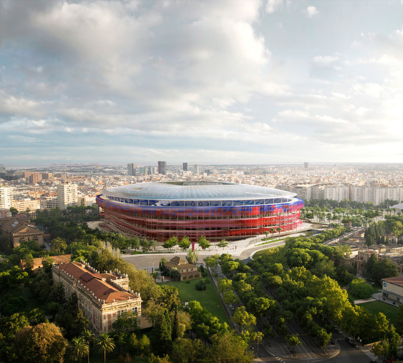 Nou Camp Nou - Estadio del F.C. Barcelona -1