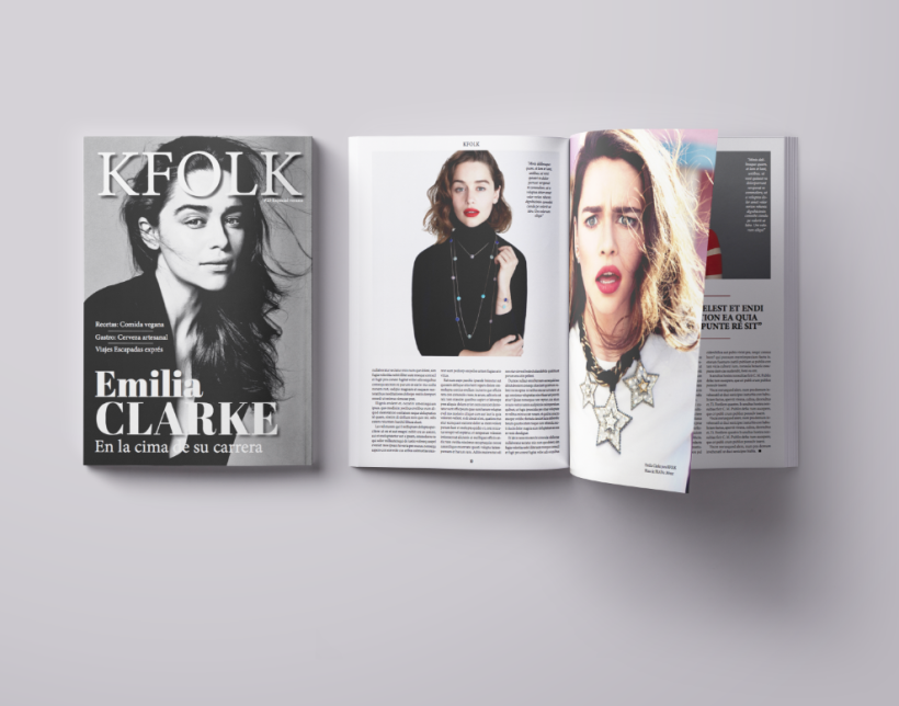 KFOLK Magazine - Proyecto maquetar revista 0