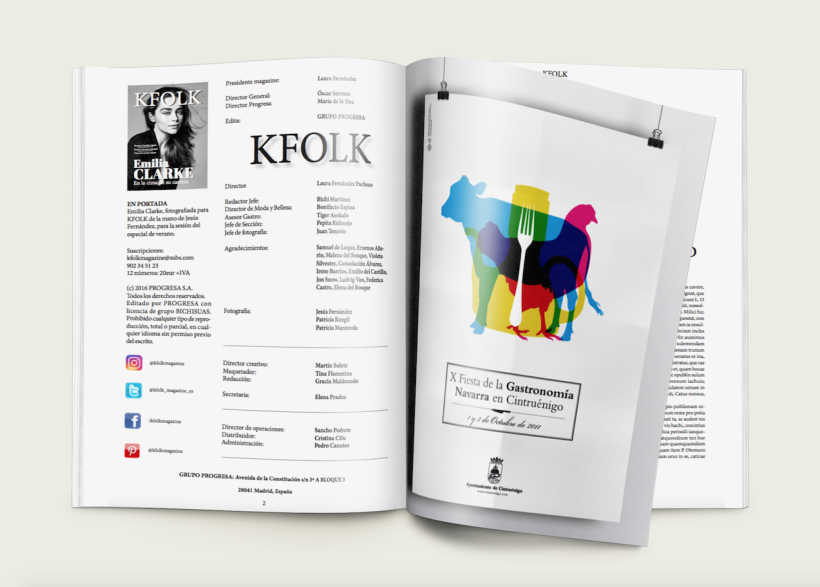 KFOLK Magazine - Proyecto maquetar revista 4
