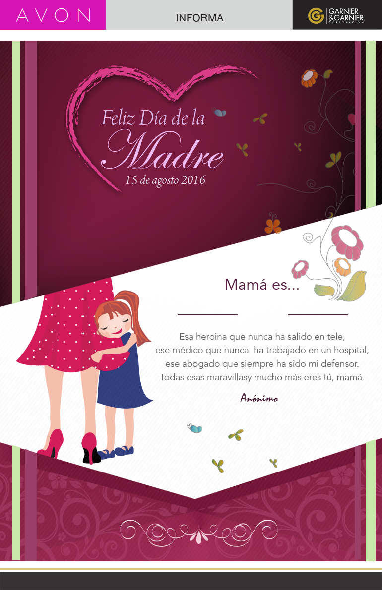 Tarjeta Digital Día de la madre.Copyright © Todos los Derechos Reservados -1