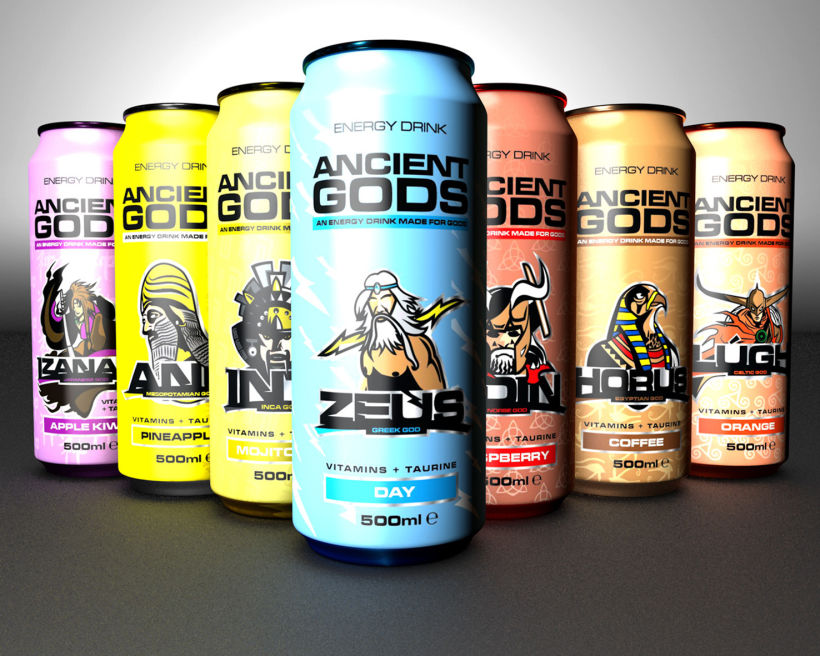 Ancient Gods Energy Drink 10
