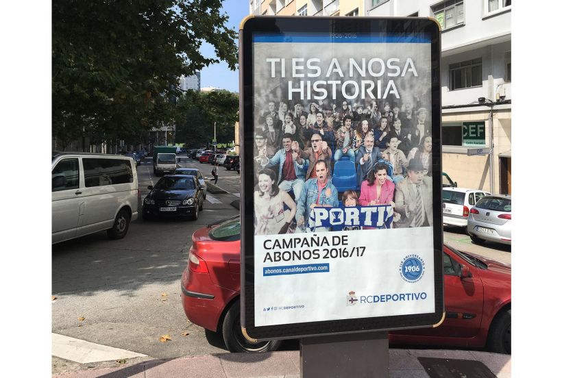Campaña nuevos abonos 16/17 RC Deportivo de La Coruña 1