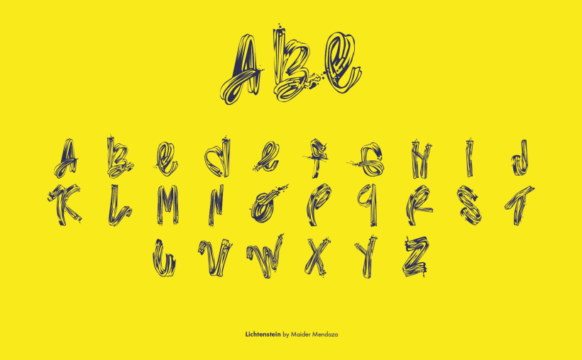 Typography · Lichtenstein 3