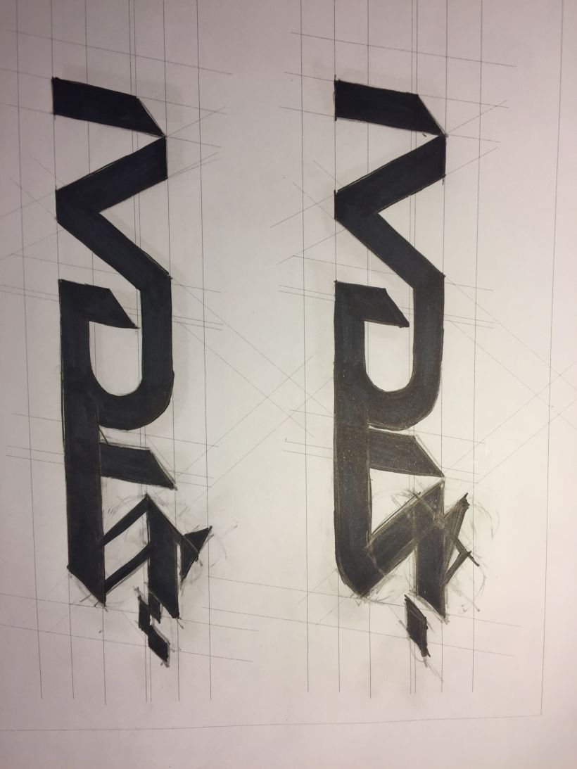 Diseño del logotipo de IVDIS (monograma a usar mas adelante: Dragón) 5