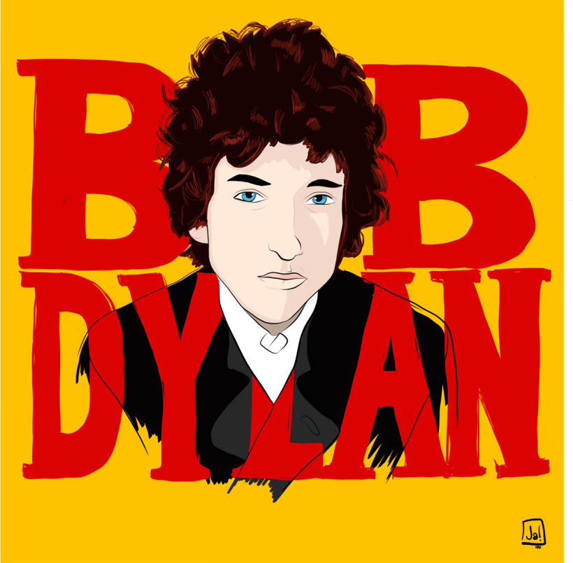 Diseños e ilustraciones que homenajean a Bob Dylan 4