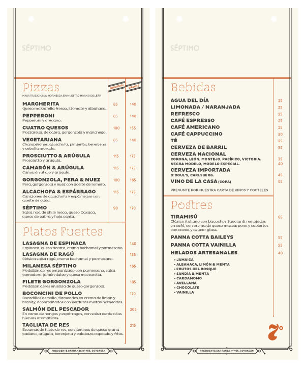 Séptimo Pizza (Naming, branding & interiorismo) 12