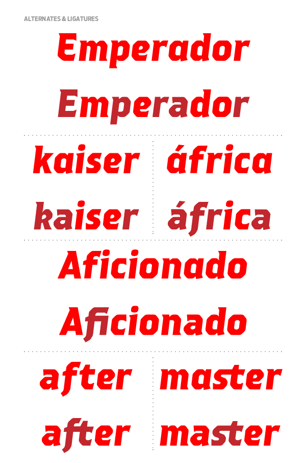 Emperador (Custom font) 3