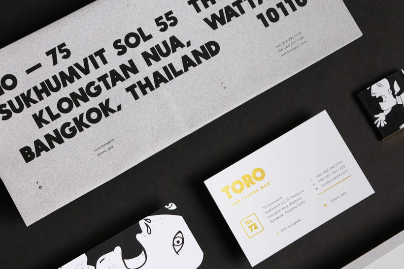 Futura diseña el branding del restaurante Toro 4