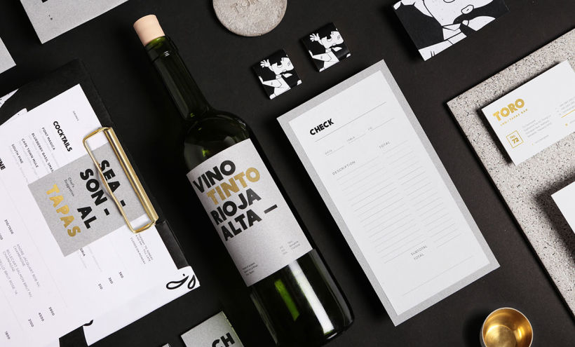 Futura diseña el branding del restaurante Toro 8