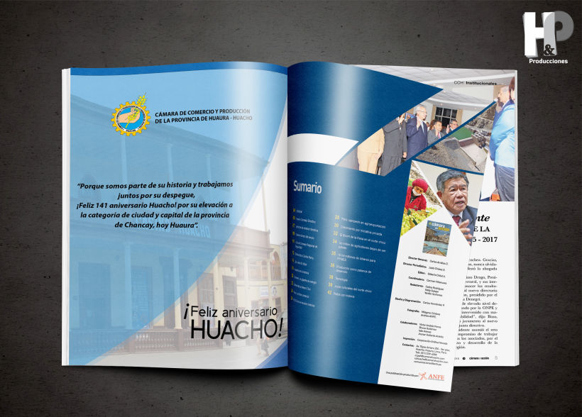 Revista de la Cámara de Comercio de Huacho 2015 1