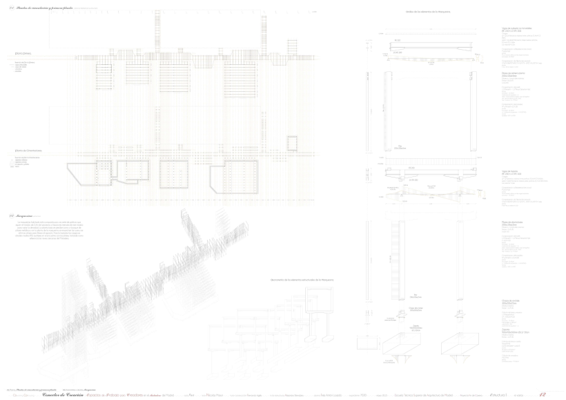 Creation Conector! | Working space for creatives in an old industrial site in Madrid, majoring in sustainable design | ETSAM 2015 | Final architectural thesis 11