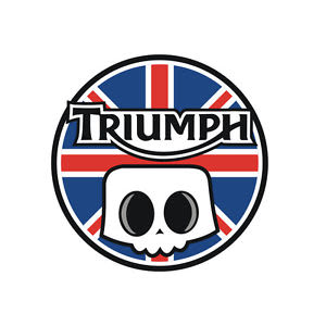 Logotipo Triumph pintumoto  0