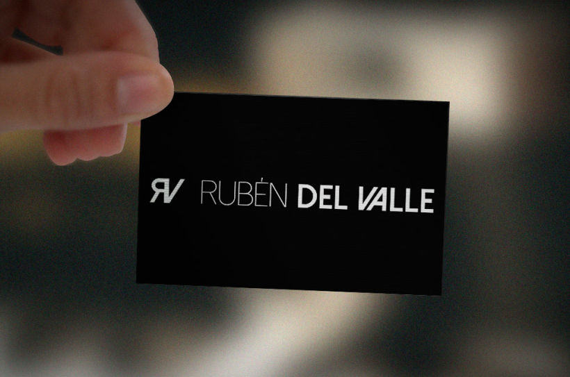 Diseño de imagotipo "Rubén del Valle" 2