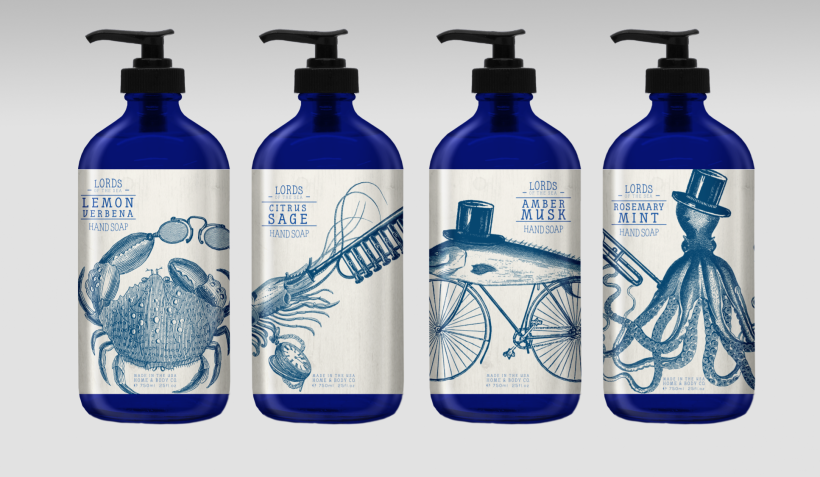 Home & Body Co. Huntington beach - Product, packaging and graphic design. 8