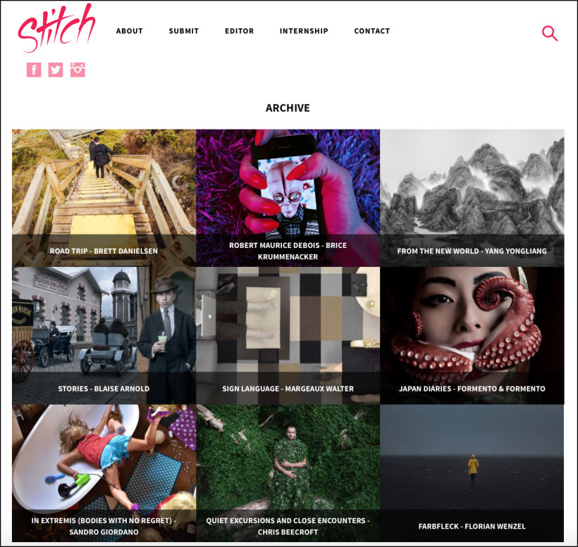Stitch – Plataforma online de fotografía contemporánea 2