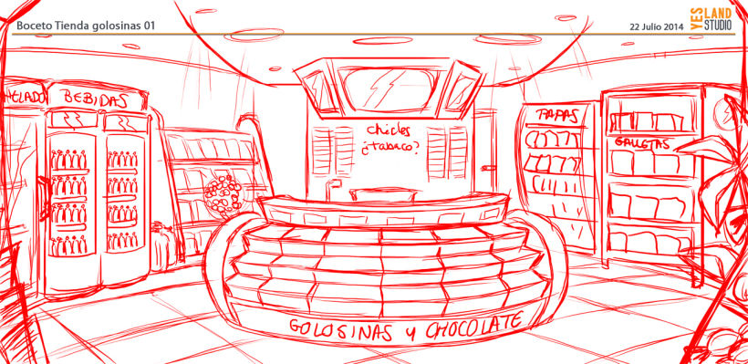 Aperitivos Snack - Ilustración flota furgonetas 1