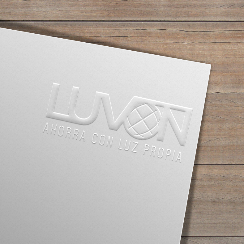 Logotipo- Luvón, compañía de energía 4