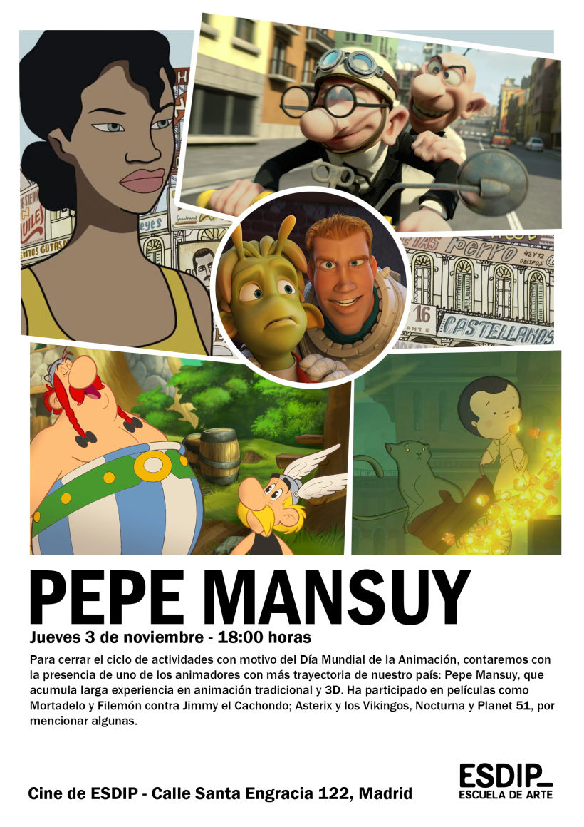 Conferencia con el animador Pepe Mansuy 0