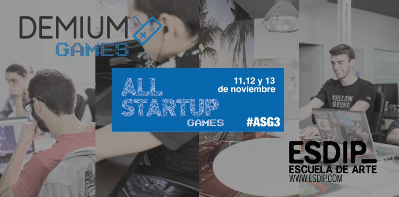 Se acerca el evento AllStartup Games 3 organizado por Demium Games 0
