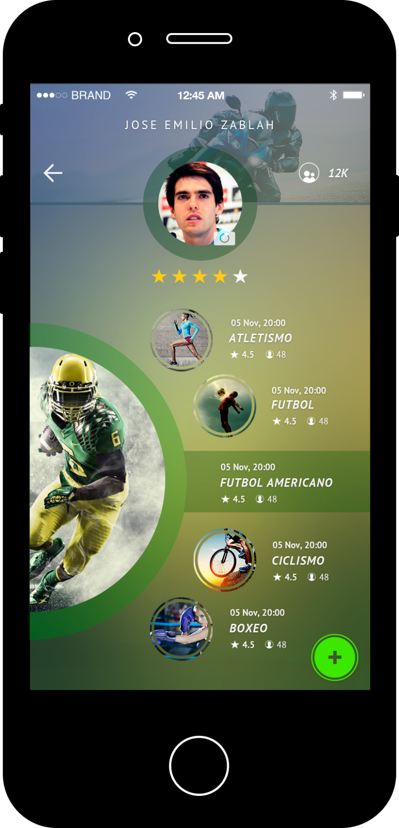 Diseño App - Zmag Sport 0