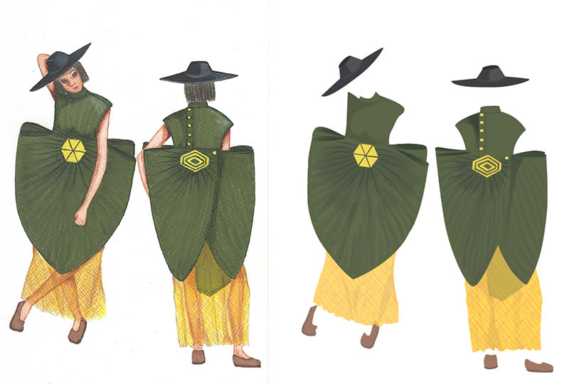 Vectorial disseny de moda/Tesis "La chola", per Elsa Oblitas 7