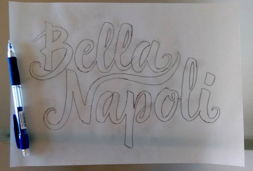 Logotipo Restaurante Bella Napoli 4