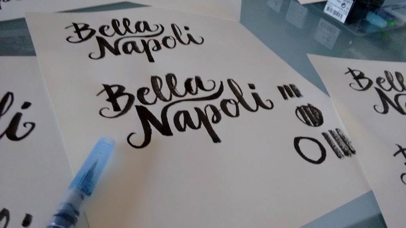 Logotipo Restaurante Bella Napoli 1