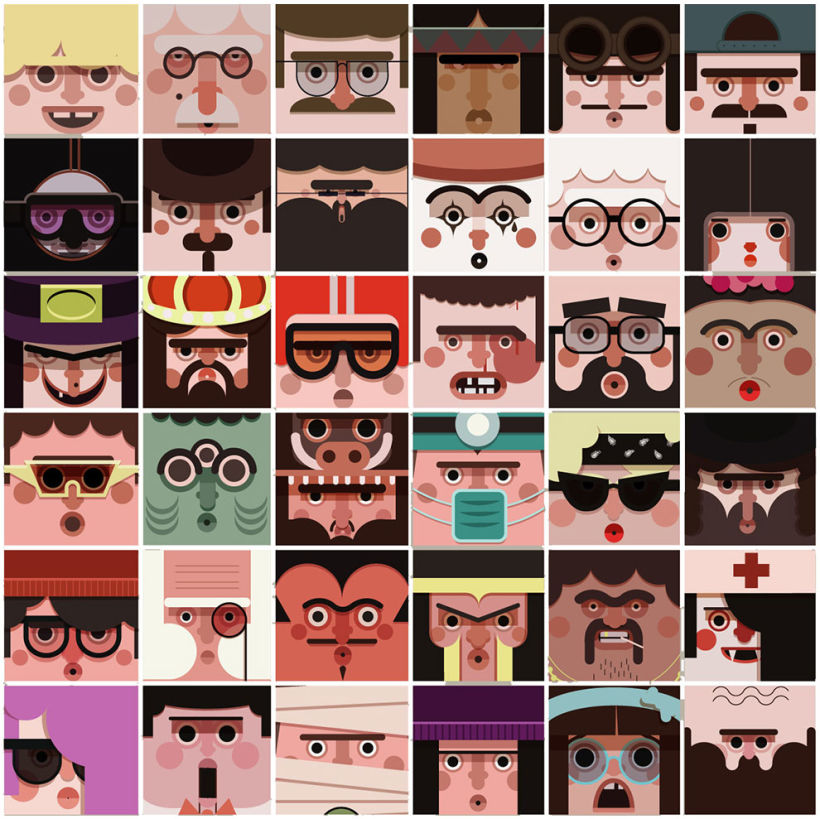 365 faces is a year: un diseño para cada día del año 3