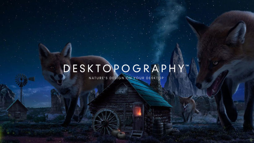 Desktopography, wallpapers gratuitos por y para diseñadores 0