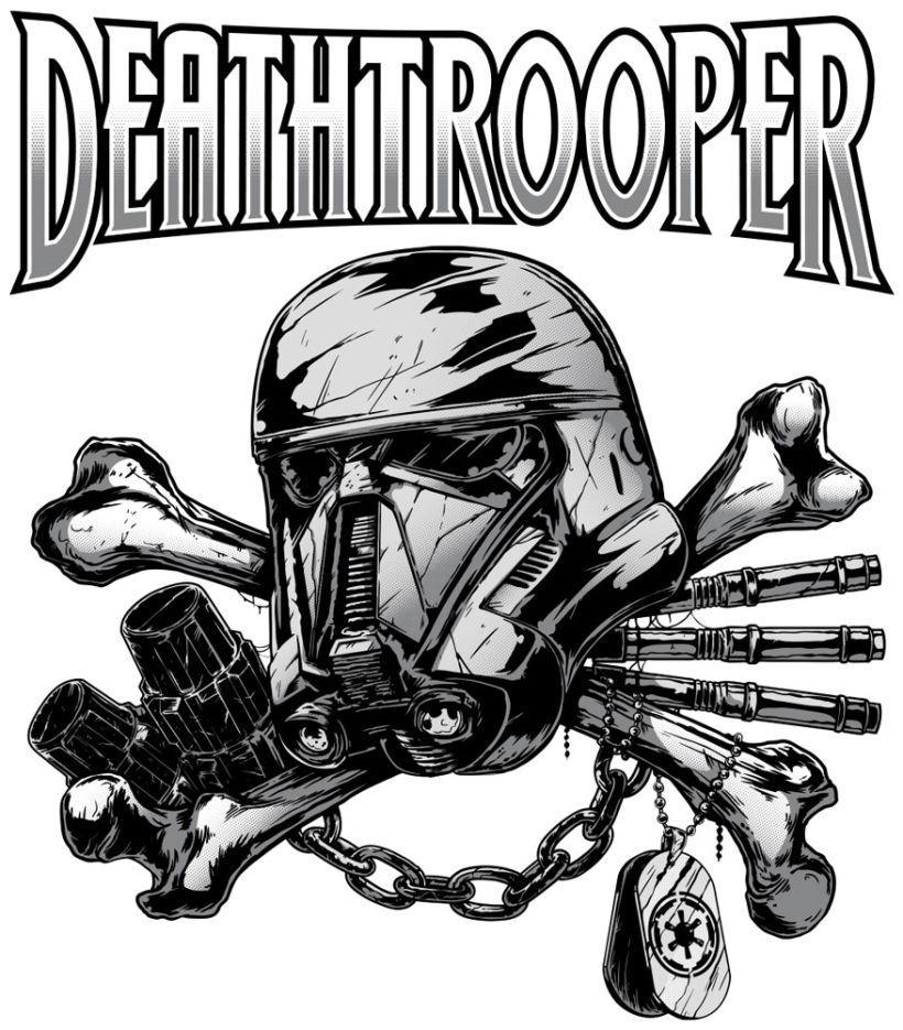 Star Wars - Rogue One Death Trooper Artwork Fan-art -1