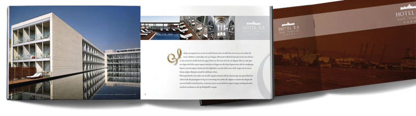 Brochure para Hotel RA -1