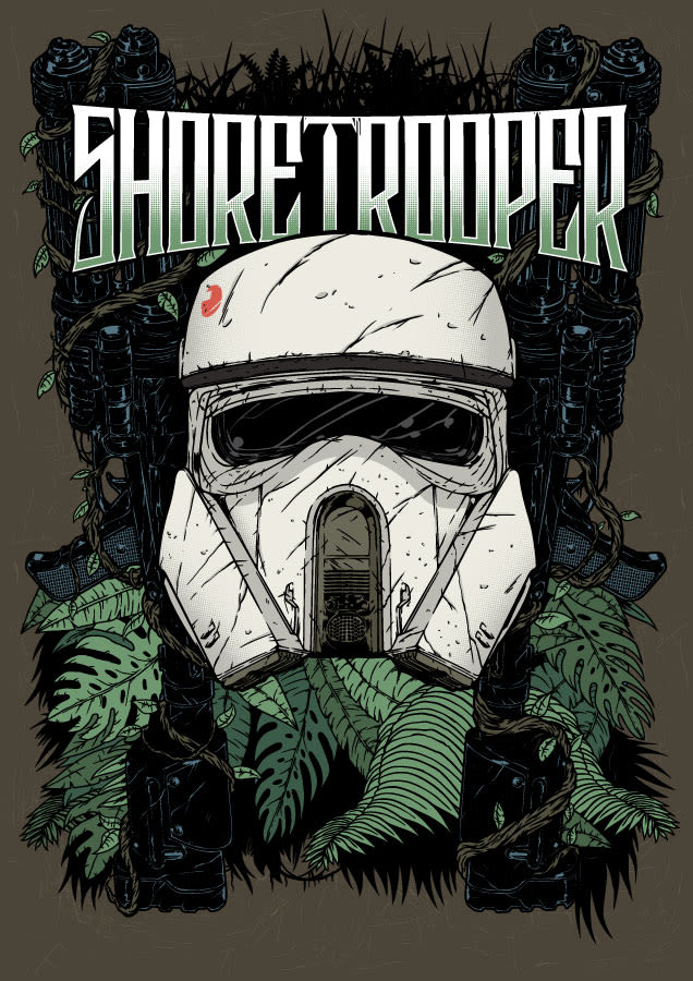 Star Wars -  Rogue One - Shore Trooper Fan Art -1