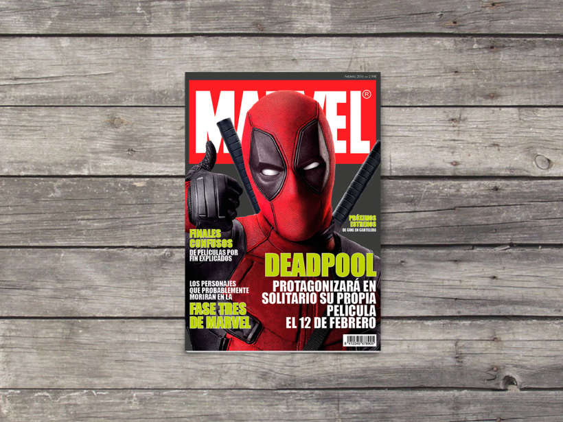 Diseño editorial - Marvel 1