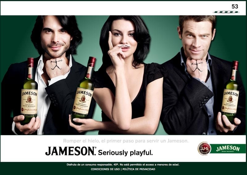 Jameson. Seriously playful. 0