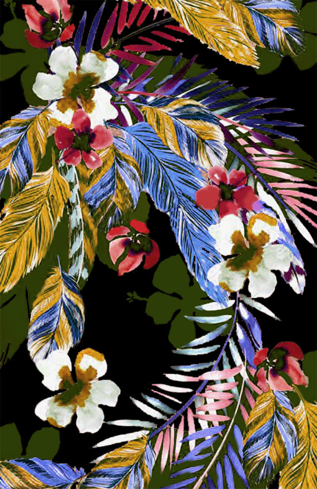TROPICAL FLOWERS 0