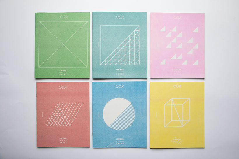 COR - Riso printed fanzine, cover and logo design -1
