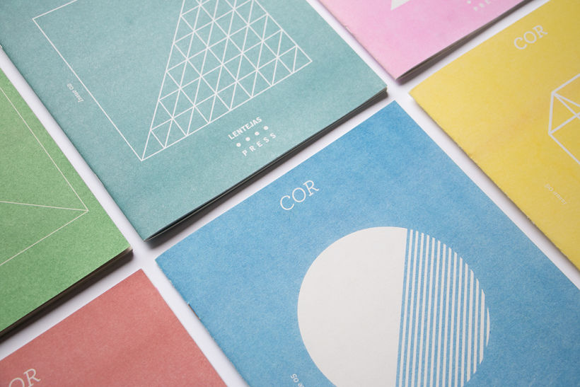COR - Riso printed fanzine, cover and logo design 0