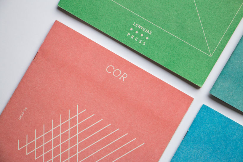 COR - Riso printed fanzine, cover and logo design 1