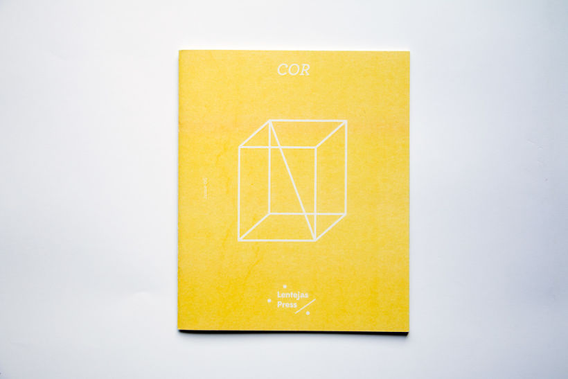 COR - Riso printed fanzine, cover and logo design 2