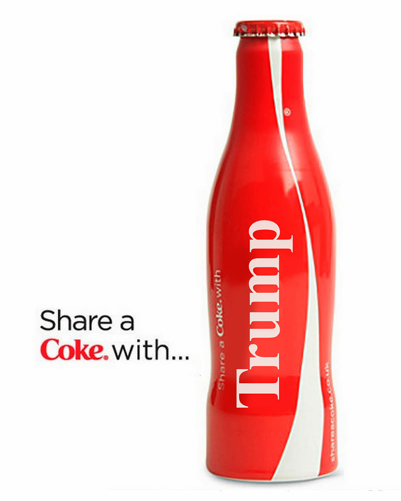  Coca Cola Trump 1