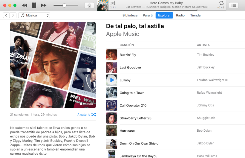 Apple Music - Contenidos musicales 0